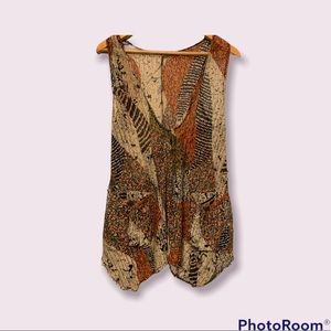 This is a colorful cover-up size M\L